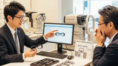 「外部モニターが見づらい…」遠近両用の落とし穴と、測定で見つかった「抑制」の実例