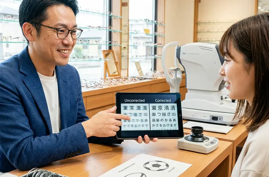 「乱視を入れると見え心地が悪くなる」は大きな誤解!実は快適な見え方に欠かせない縁の下の力持ち