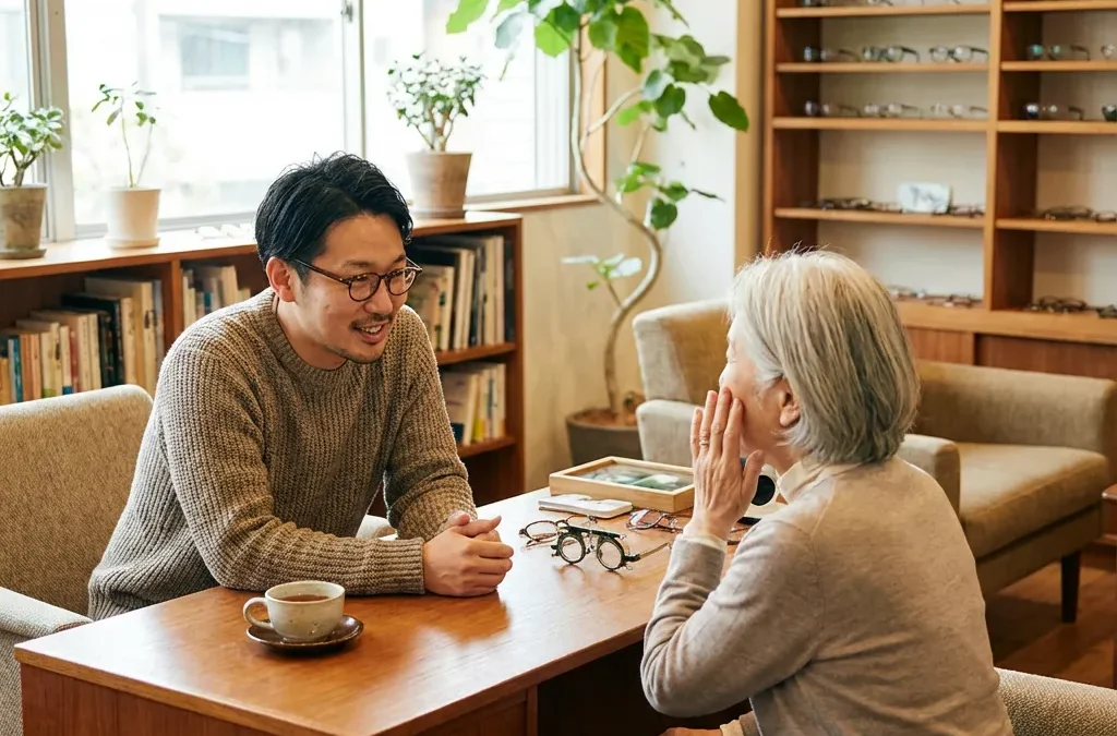 良い眼鏡は「測定技術」だけでは作れない。傾聴と環境が精度を左右する理由