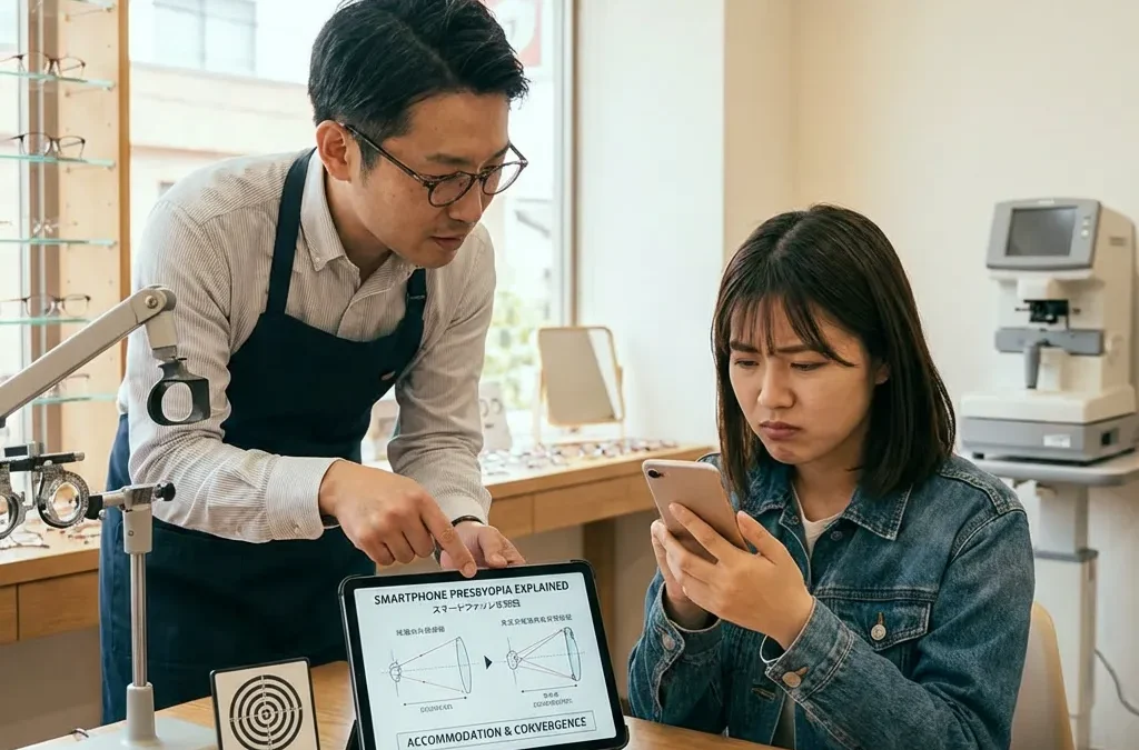 「まだ若いのに老眼？」スマホ老眼の正体と、年齢に関係ない目の負担対策