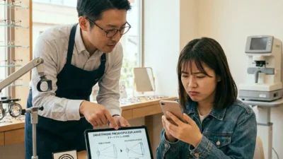 「まだ若いのに老眼？」スマホ老眼の正体と、年齢に関係ない目の負担対策