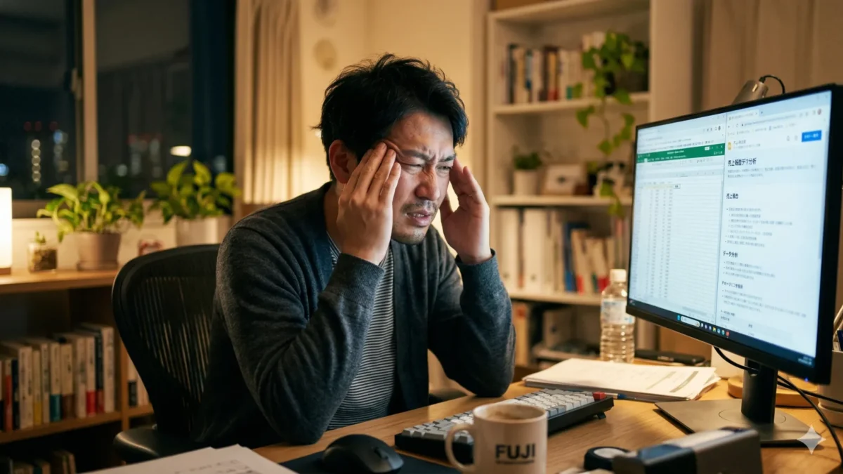 パソコン・スマホで目が疲れる方へ。PCメガネより先に確認してほしいこと【八王子】